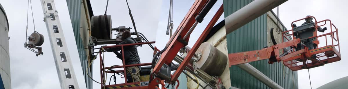 Concrete drillings