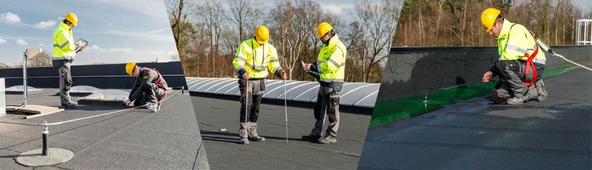 Roofs without ballast: flat or pitched roofs