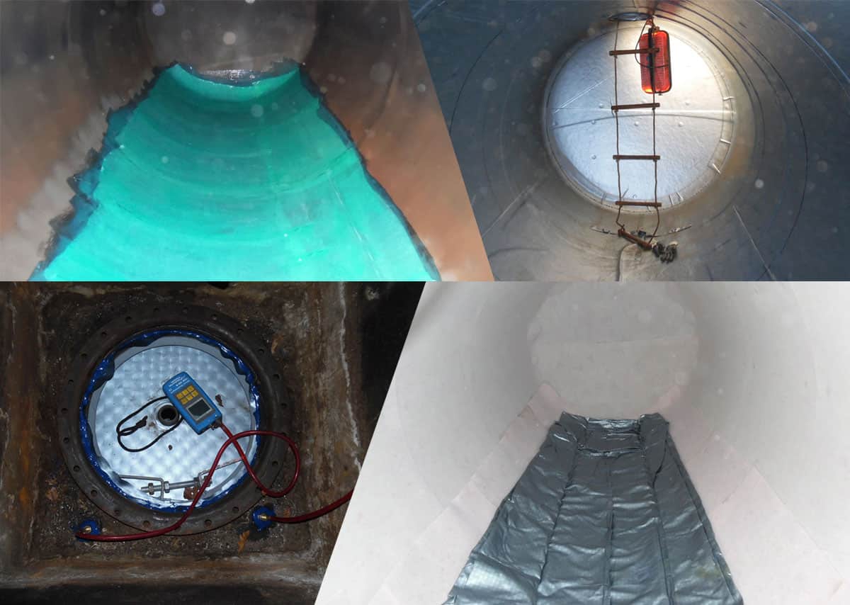 Prevention and repair of leaks in fuel storage tanks