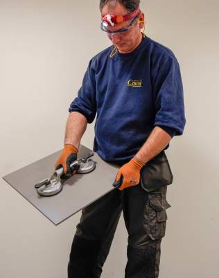 Removal of floor and wall tiles using the TRH technique®